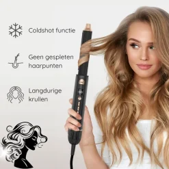 Sansbeauté 8-in-1 Airstyler met Diffuser - Multistyler - Krulborstel Discount