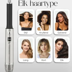 Sansbeauté ® 8-in-1 Airstyler met Diffuser New