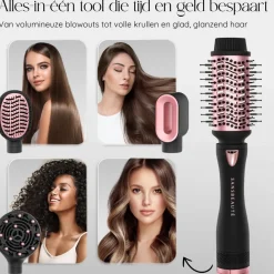 Sansbeauté ® 4-in-1 Fohnborstel - Haarborstel - Krulborstel New