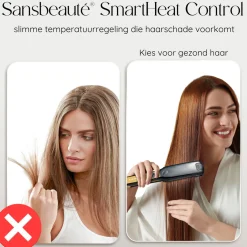 Sansbeauté Professionele Stijltang - Hair Straightener - Stijltangen - 80℃ t/m 230℃ Best