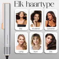 Sansbeauté ® Sanstraight Wet-to-Dry Stijltang - Alternatief Stoomstijltang - Straightener Hot