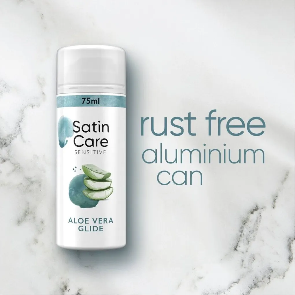 Satin Care Scheergel voor de Gevoelige Huid Discount