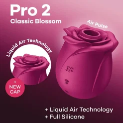 Satisfyer Pro 2 Classic Blossom Air Pulse Vibrator Discount