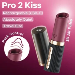 Satisfyer Pro 2 Kiss Air Pulse Vibrator Sale