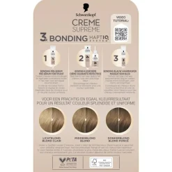 Schwarzkopf creme supreme 8-16 Cool Asblond Verzorgende Crèmekleuring Discount