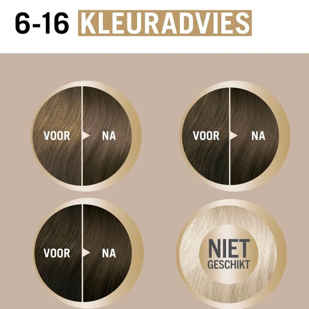 Schwarzkopf creme supreme 6-16 Cool Licht Asbruin Verzorgende Crèmekleuring Sale