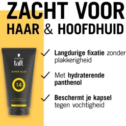 Taft Schwarzkopf Super Glue Level 14 Haargel Tube New