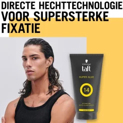 Taft Schwarzkopf Super Glue Level 14 Haargel Tube New