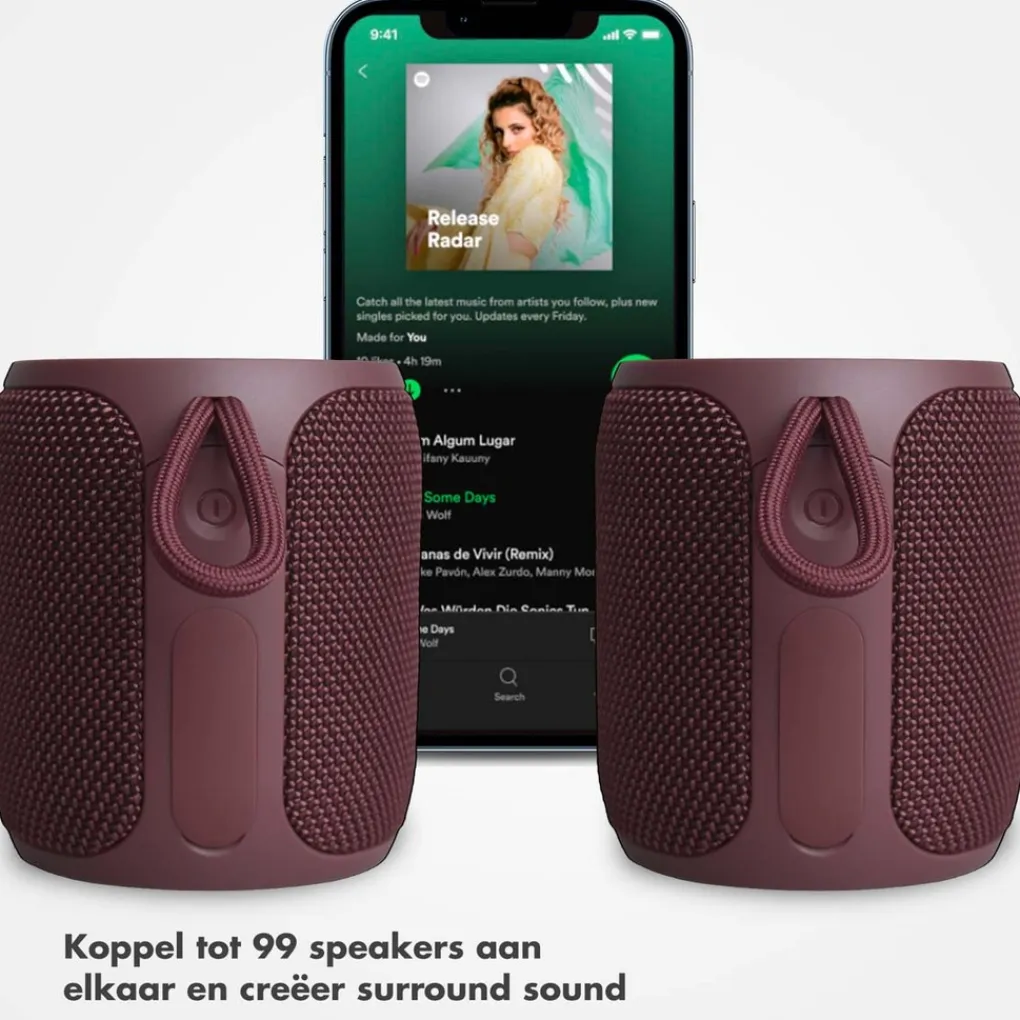 Selencia AquaPlay Waterdichte Bluetooth Speaker Best