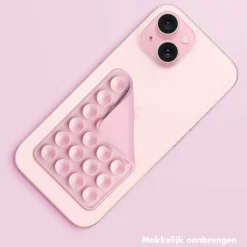 Selencia Two Pack Zuignap Telefoon Sticker Hot