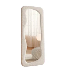 SensaHome Gestoffeerde Staande Spiegel Curvy New