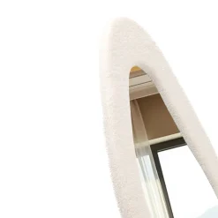 SensaHome Gestoffeerde Staande Spiegel Shaped Discount