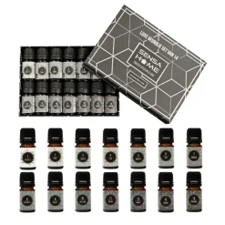 SensaHome Geuroliën Set 14 Premium Geuren voor Luchtbevochtiger Aromadiffuser Oliebrander New