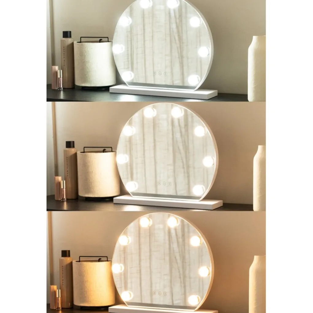 SensaHome Hollywood Spiegel met Verlichting 3 Lichtstanden Verstelbaar