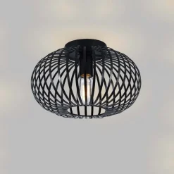 SensaHome Plafondlamp Industrieel Plafonnière Retro Wire Kooi Design Best