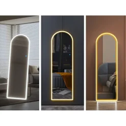 SensaHome Staande Spiegel Oval met LED Verlichting Outlet