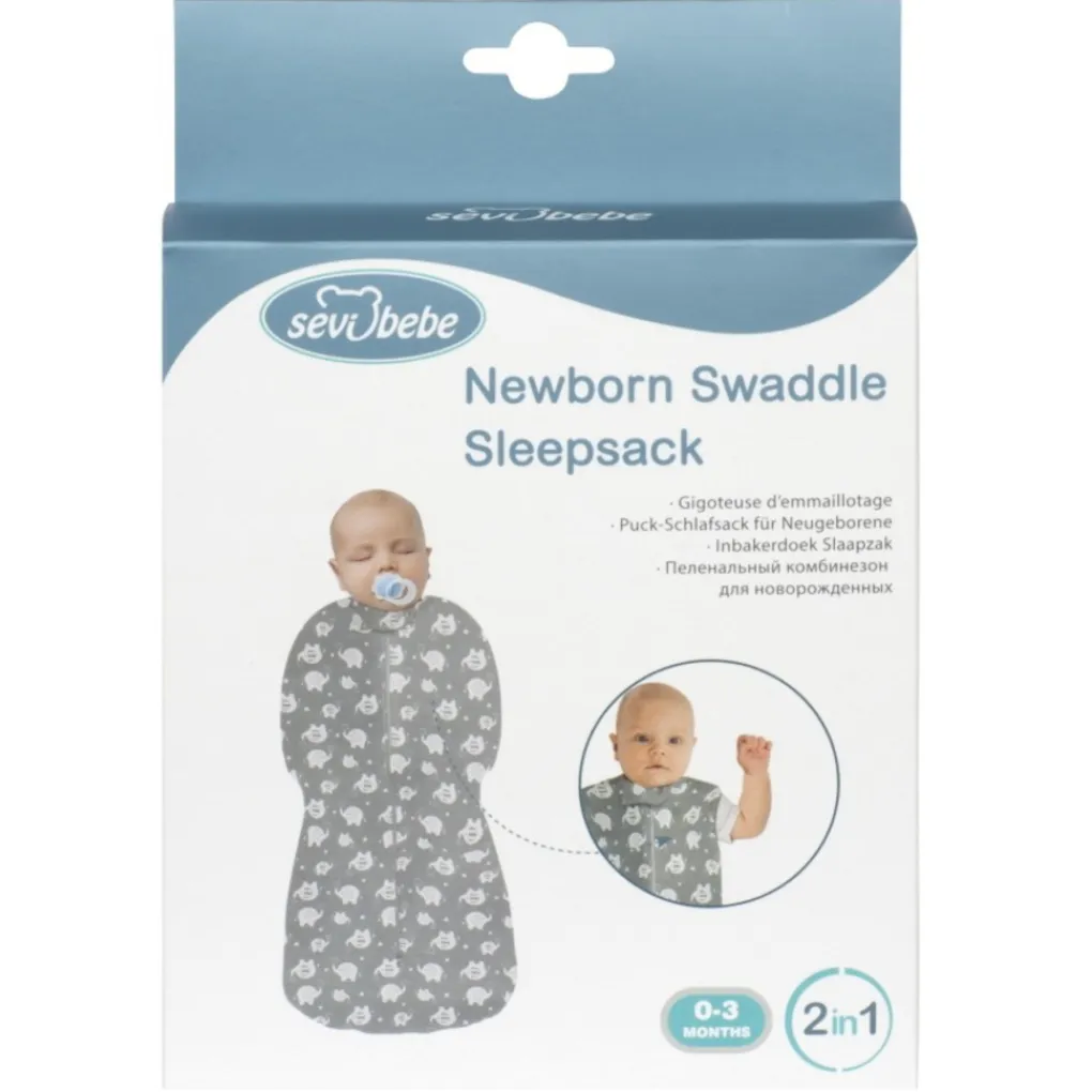 Sevibaby Happy Birds Newborn Inbakerslaapzak Clearance