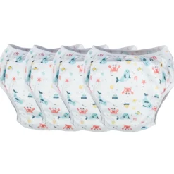 Sevibaby Wit 15-20kg 4 Stuks Gevoerd Oefenbroekje Online