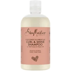 SheaMoisture Coconut & Hibiscus Curl & Shine Shampoo New