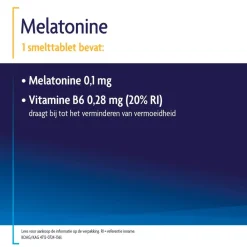 Shiepz Melatonine Original 0,1mg Smelttabletten Hot