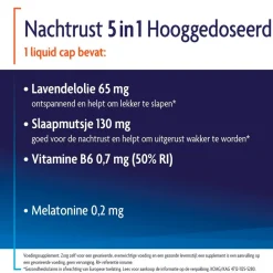 Shiepz Nachtrust 3 in 1 Hooggedoseerd Liquid Capsules Online