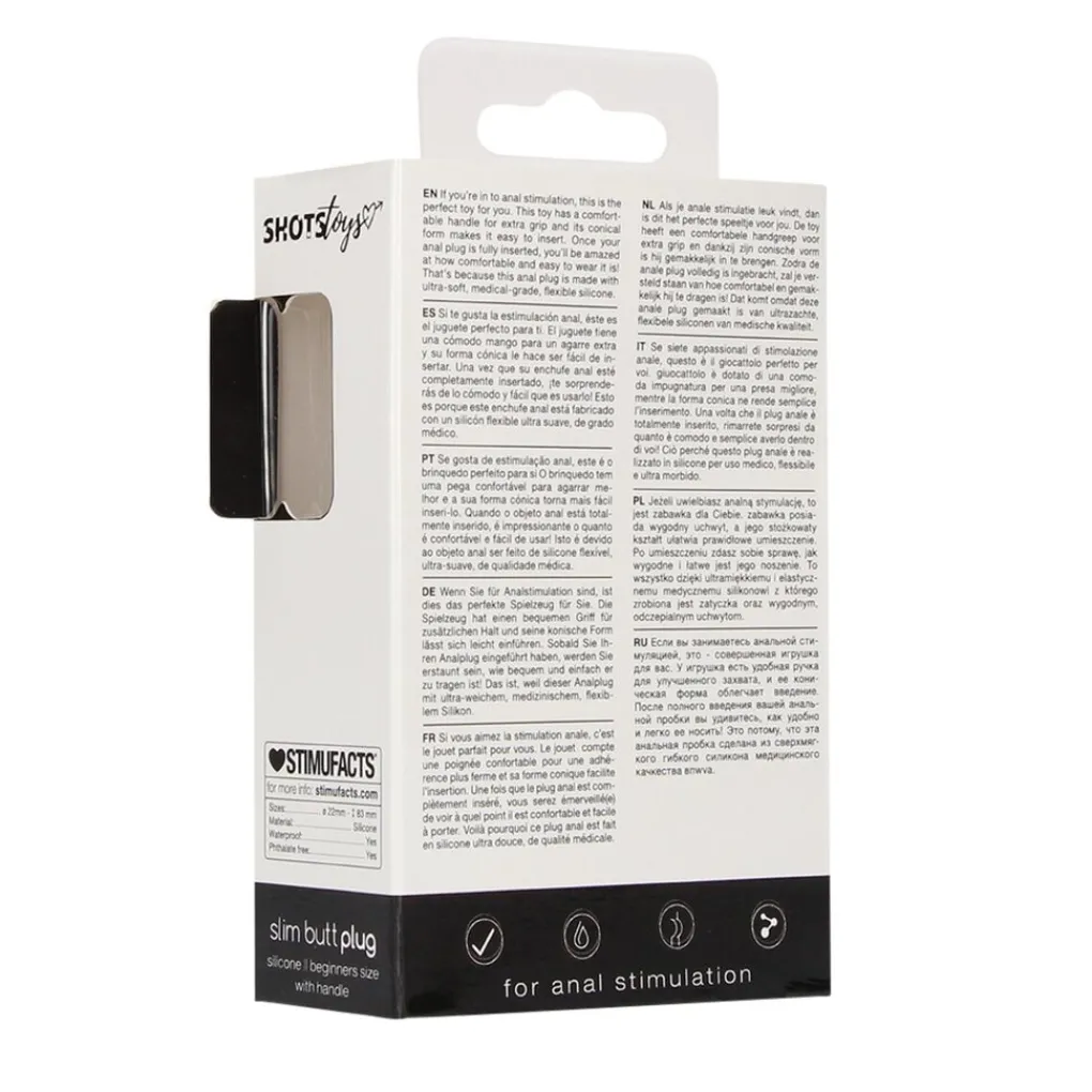 Shots Toys Slim Butt Plug Discount
