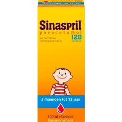 Sinaspril 120mg Vloeibaar Paracetamol Hot