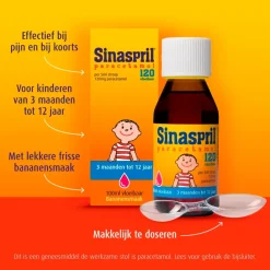 Sinaspril 120mg Vloeibaar Paracetamol Hot