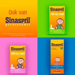 Sinaspril Paracetamol 120mg Kauwtabletten Best