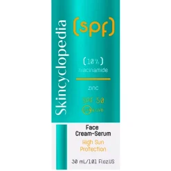 SKINCYCLOPEDIA Niacinamide Zinc SPF50 Face Cream-Serum Hot