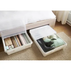 SmartStore Set van 2 Stevige Opbergbox Bedroller 60L Outlet