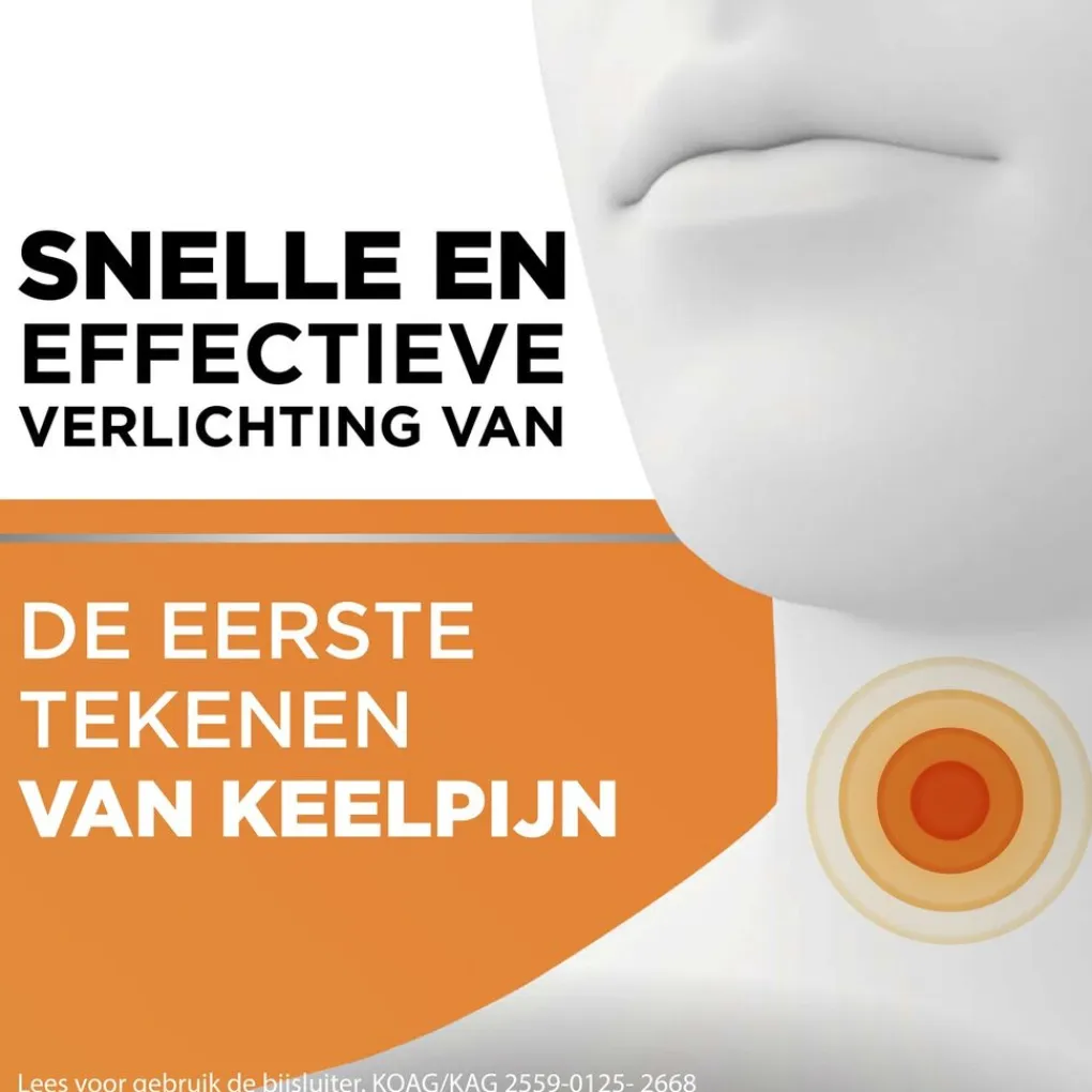 Strepsils Sinaasappel & Vitamine C Zuigtabletten Hot