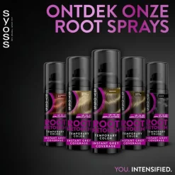 Syoss Donker Midden Bruin Uitgroeispray Clearance