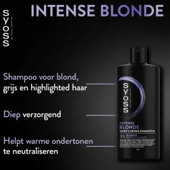 Syoss Intense Blonde Shampoo New