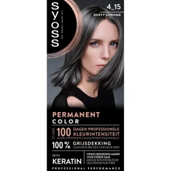 Syoss Metallic Shine 4-15 Dusty Chrome Haarkleuring Clearance