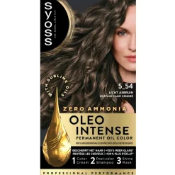 Syoss Oleo Intense 5-54 Licht Asbruin Haarkleuring Best