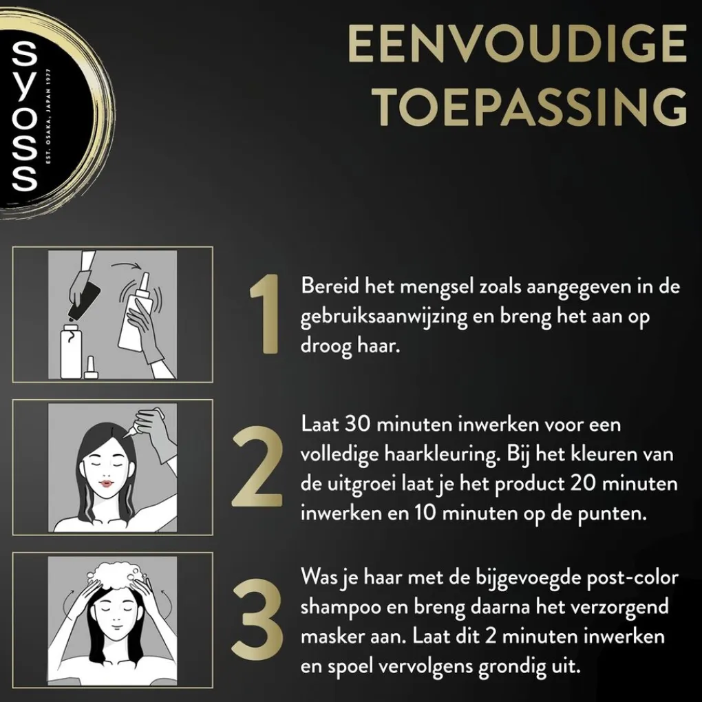 Syoss Oleo Intense 5-54 Licht Asbruin Haarkleuring Best