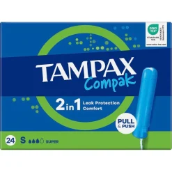 Tampax Compak Super Tampons met Inbrenghuls New