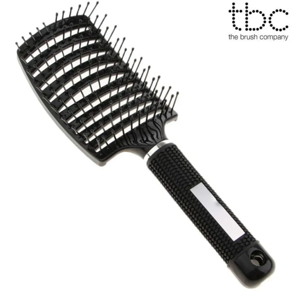 TBC Ontklittende Haarborstel, Vented Flex Curve