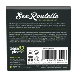 Tease & Please Sex Roulette Foreplay Spel voor Koppels Discount