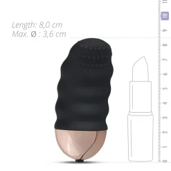 Teazers Geribbeld Vibratie-Eitje Met Afstandsbediening New