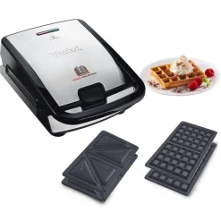Tefal Snack Collectie Tosti & Wafelplaten SW852D Sale
