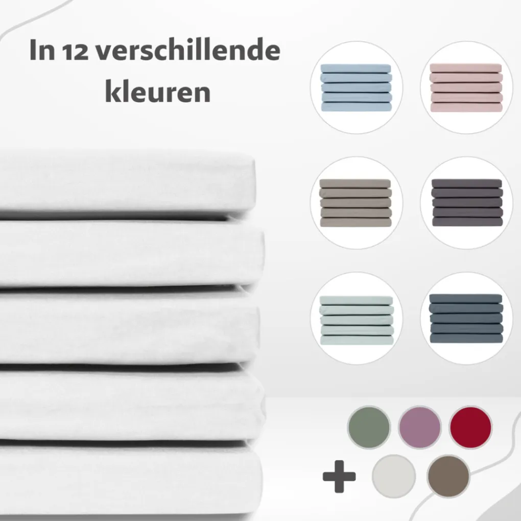 Ten Cate 100% Katoensatijnen Hoeslaken Discount