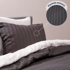 Ten Cate 100% Katoensatijnen Tweepersoons Dekbedovertrek Sale