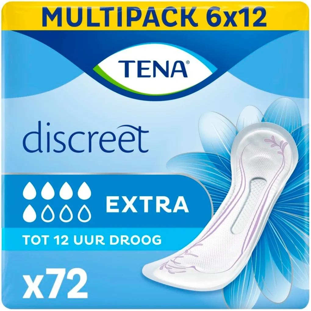 Tena Discreet Extra Incontinentieverband Maanddoos Hot