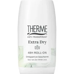 Therme Zen White Lotus Extra Dry 48H Antitranspirant Roller New