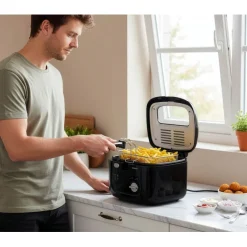 Tomado 2,5 liter Anti reukfilter Frituurpan Hot