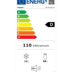 Tomado TRT4702W Tafelmodel koelkast Outlet