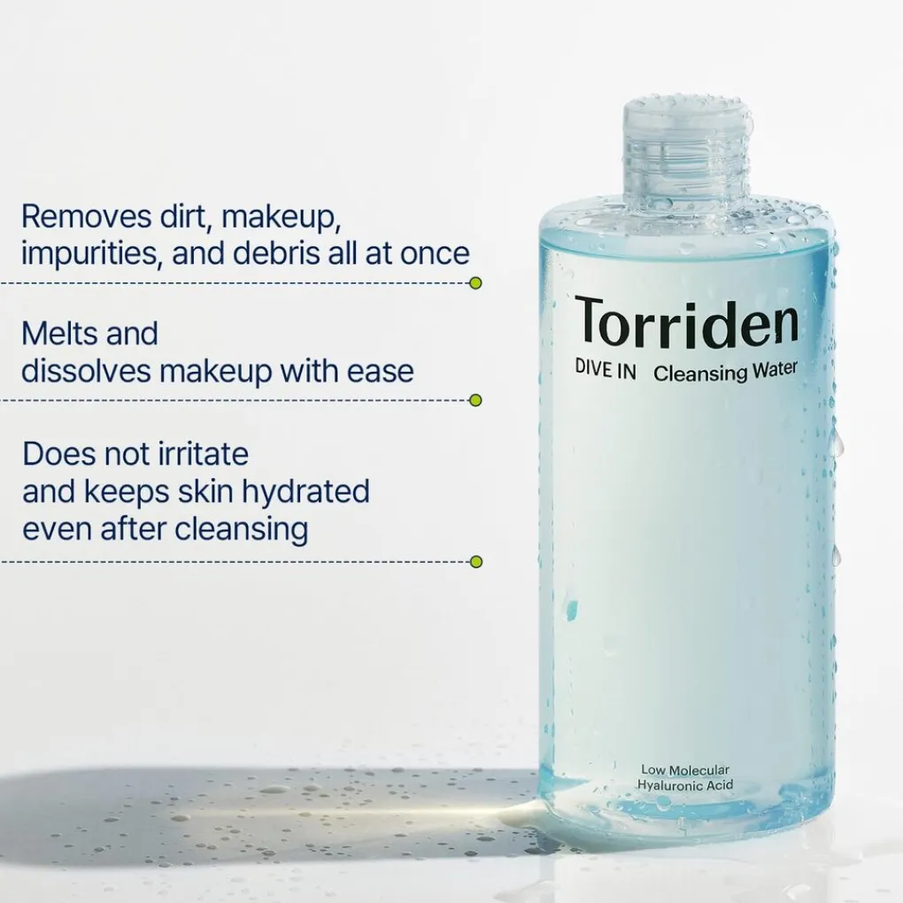 TORRIDEN DIVE-IN Low Molecular Hyaluronic Acid Cleansing Water Best