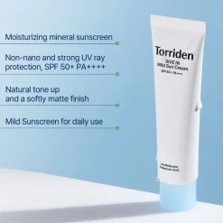 TORRIDEN DIVE-IN Mild Suncream SPF50+ Clearance